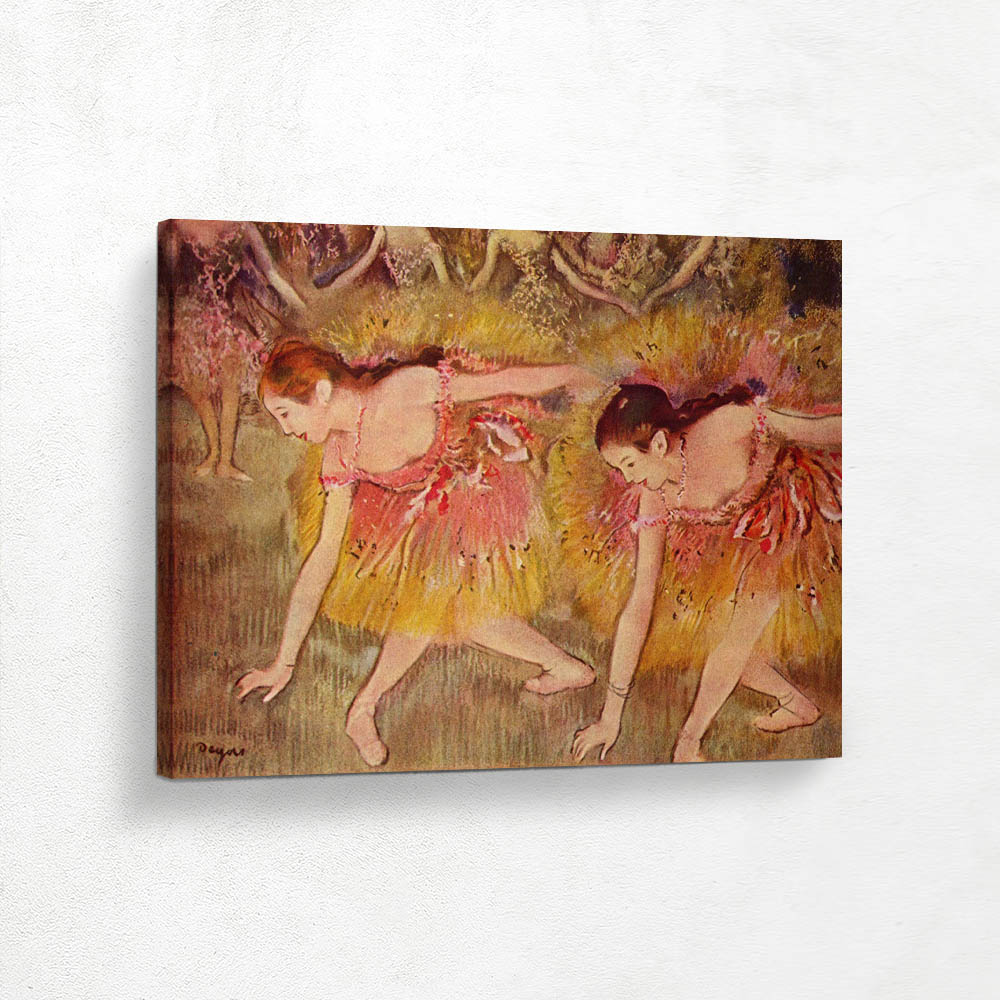 Dancers Bending Down