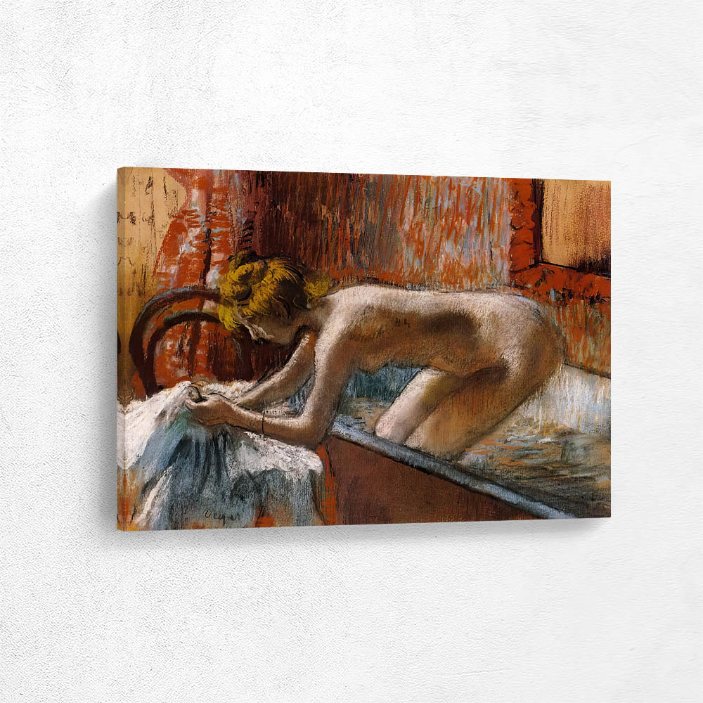 Woman Leaving Her Bath