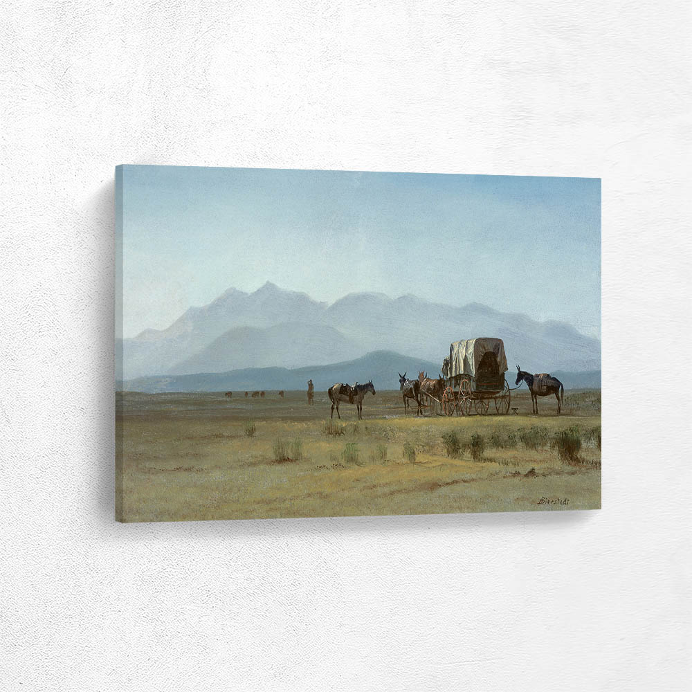 Surveyor’s Wagon in the Rockies