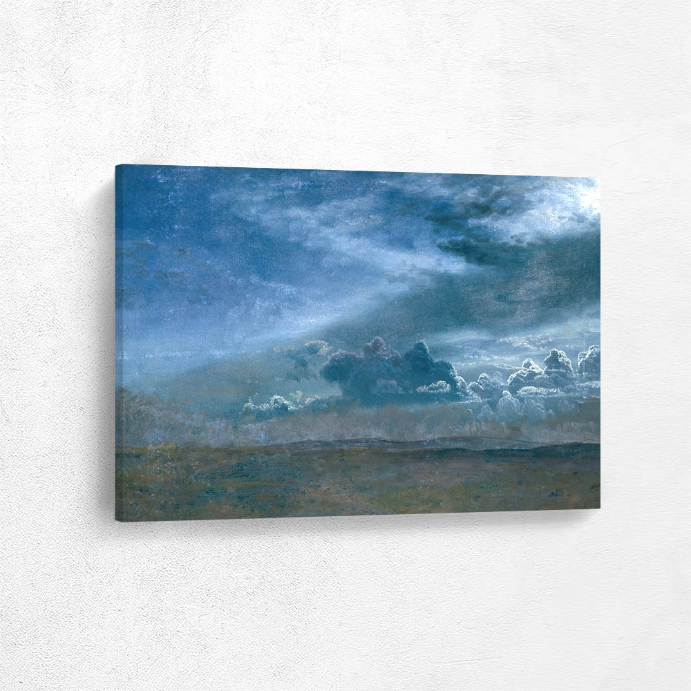 Landscape With Stormy Clouds