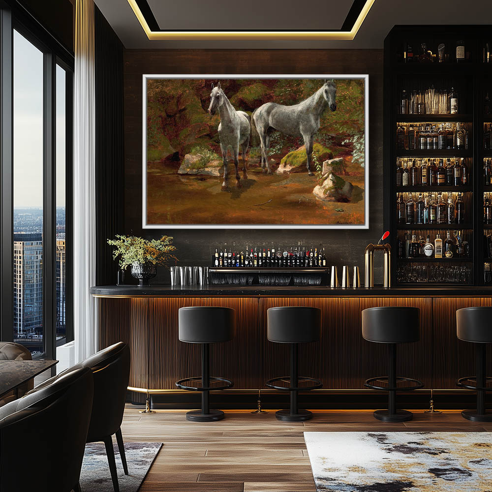 Study of Wild Horses - Image 4