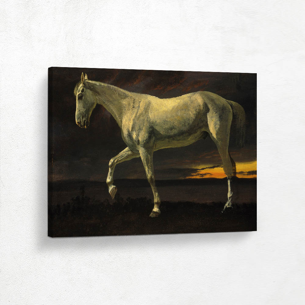 White Horse and Sunset