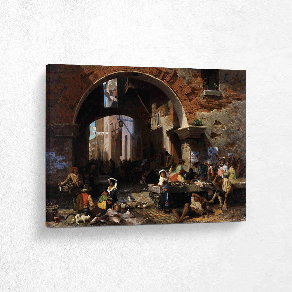 Roman Fish Market. Arch of Octavius