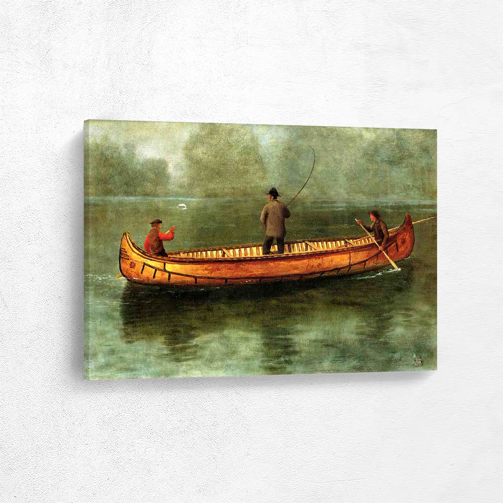 Fishing from a Canoe