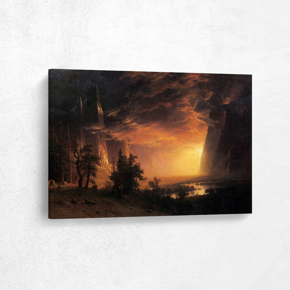 Sunset in the Yosemite Valley Sunset in the Yosemite Valley