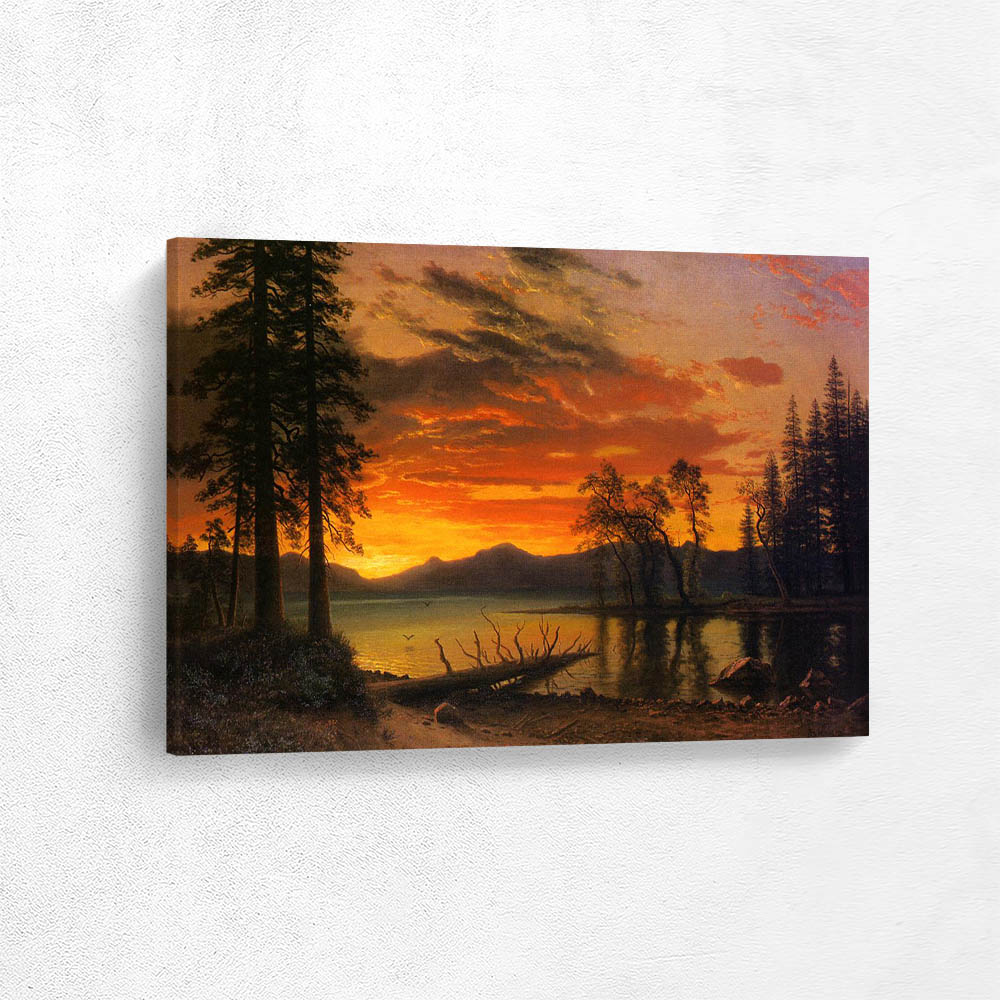 Sunset over the River