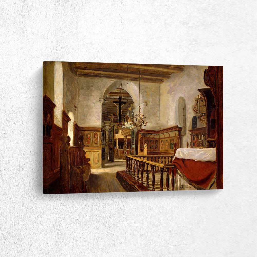 Interior from the Church at Voss