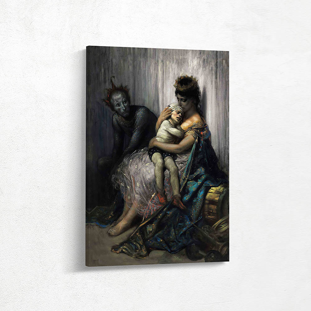 The family of the entertainer; The Wounded Child