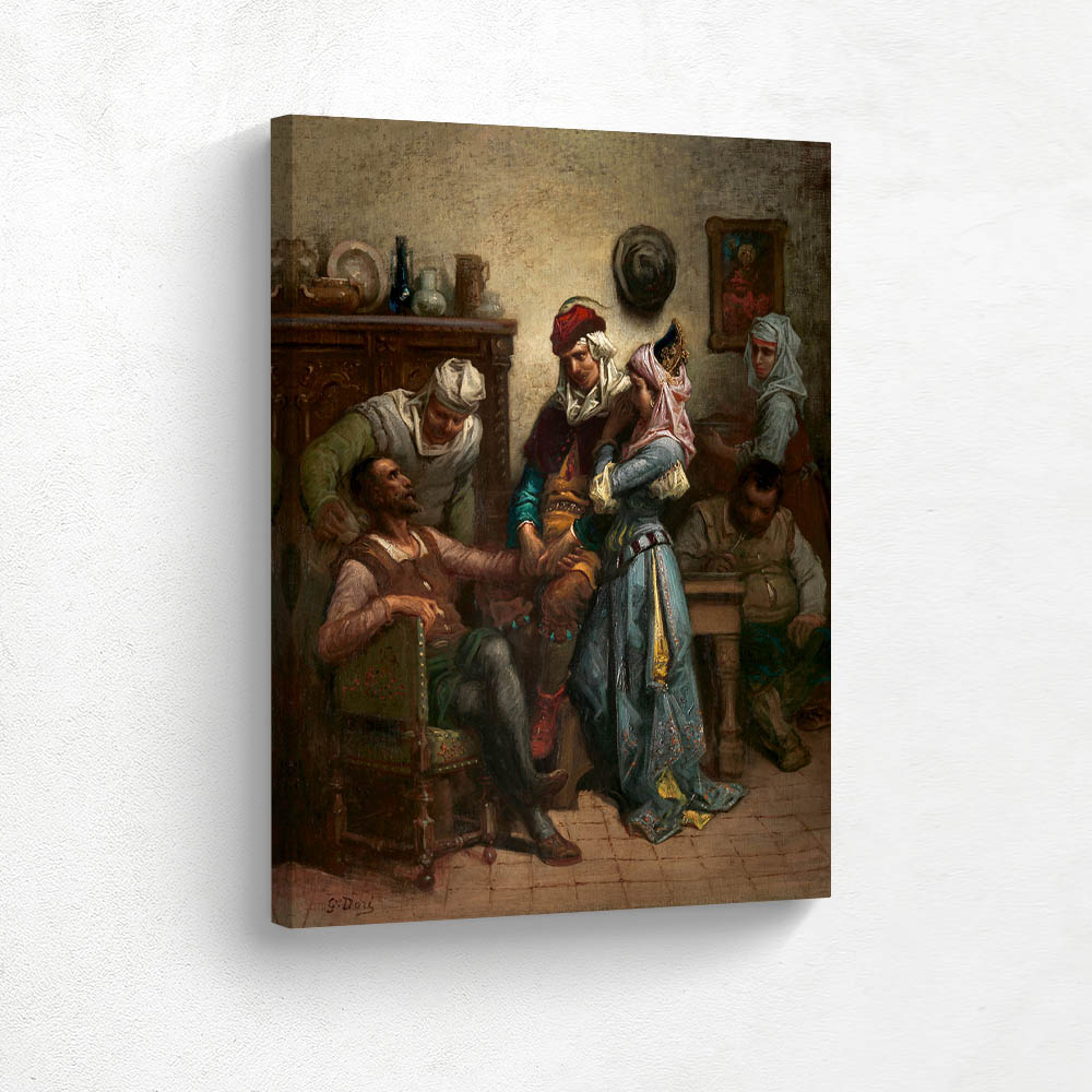 Don Quixote and Sancho Panza Entertained by Basil and Quiteria