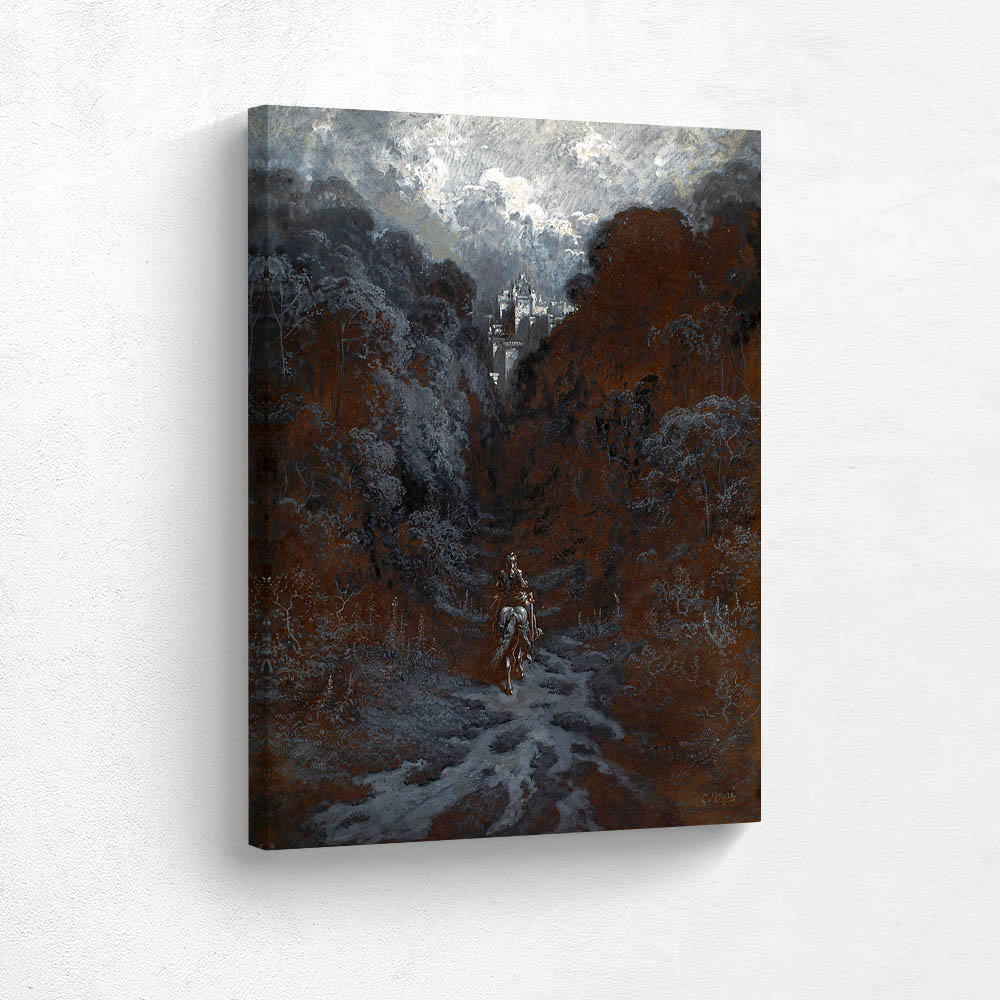 Sir Lancelot Approaching the Castle of Astolat