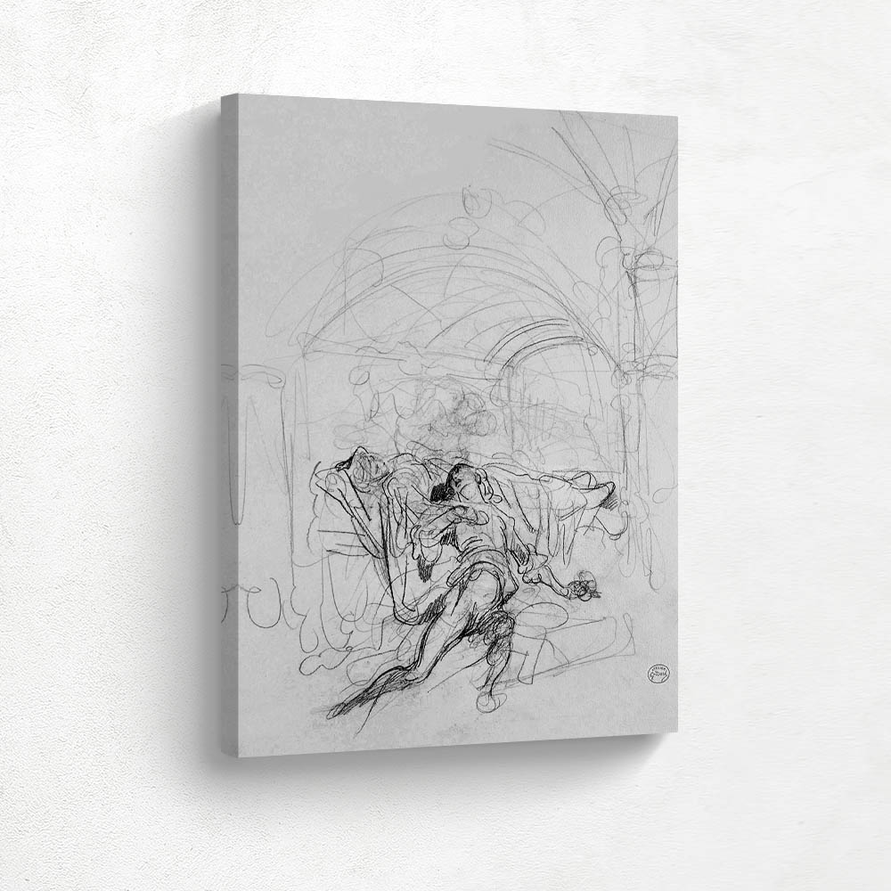 Death of Romeo by Juliet’s bier