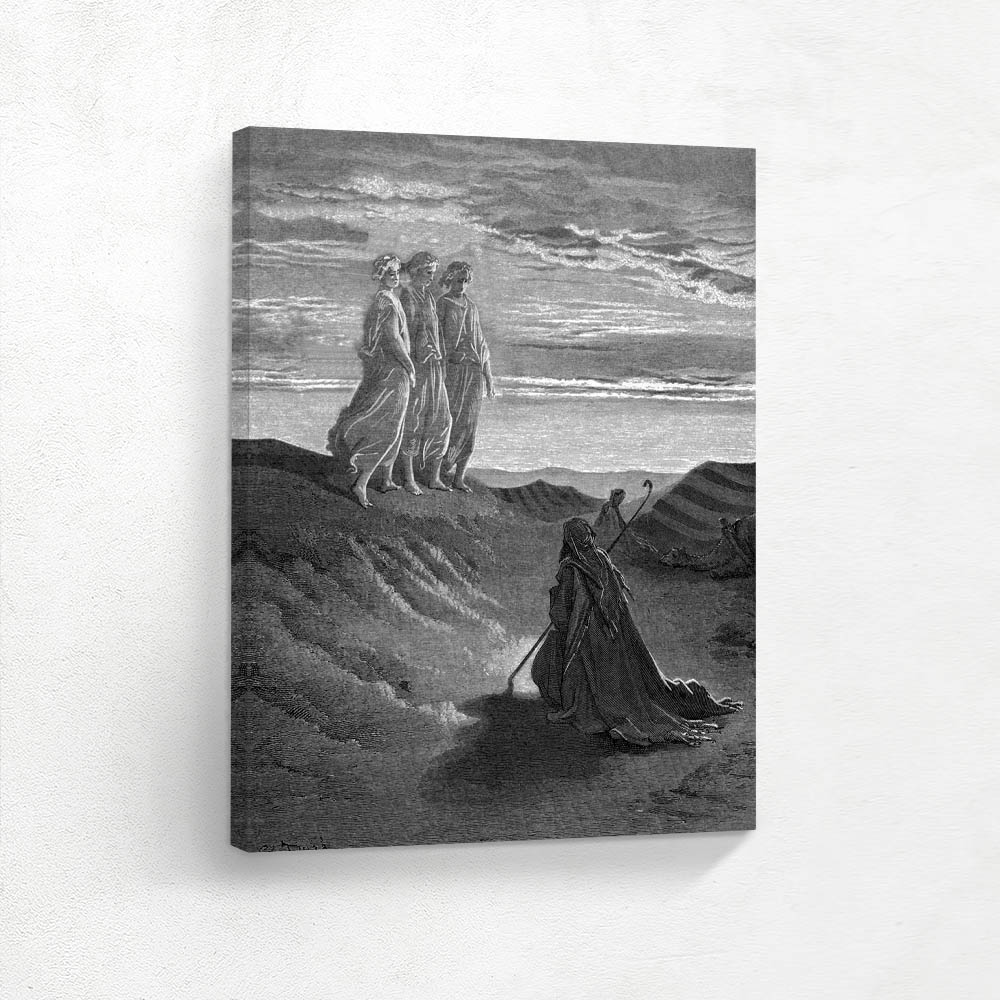 Abraham, God and Two Angels
