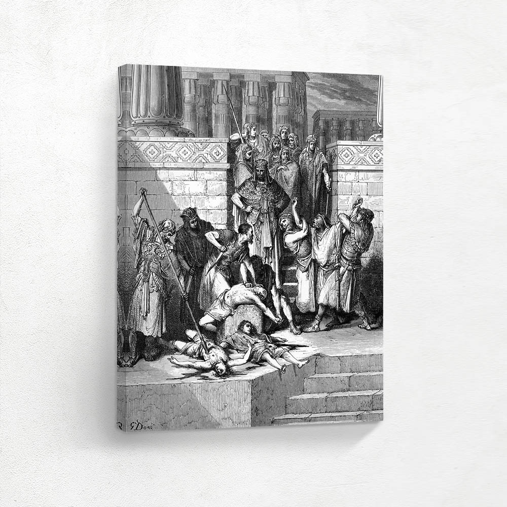 Slaughter of the Sons of Zedekiah before their Father