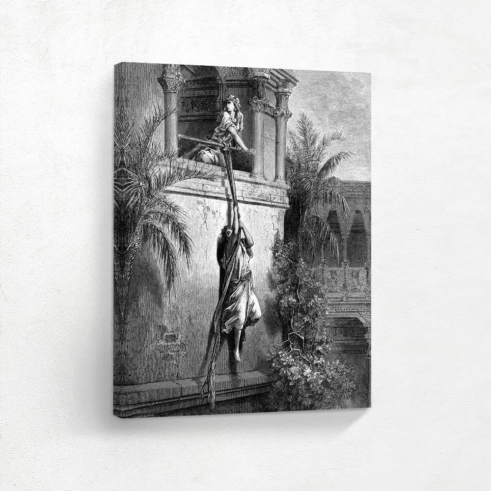 The Escape of David through the Window