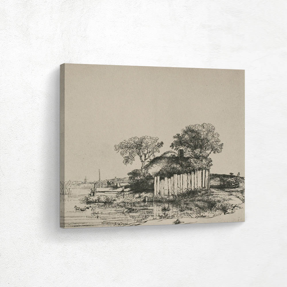 The Cottage with White Pales