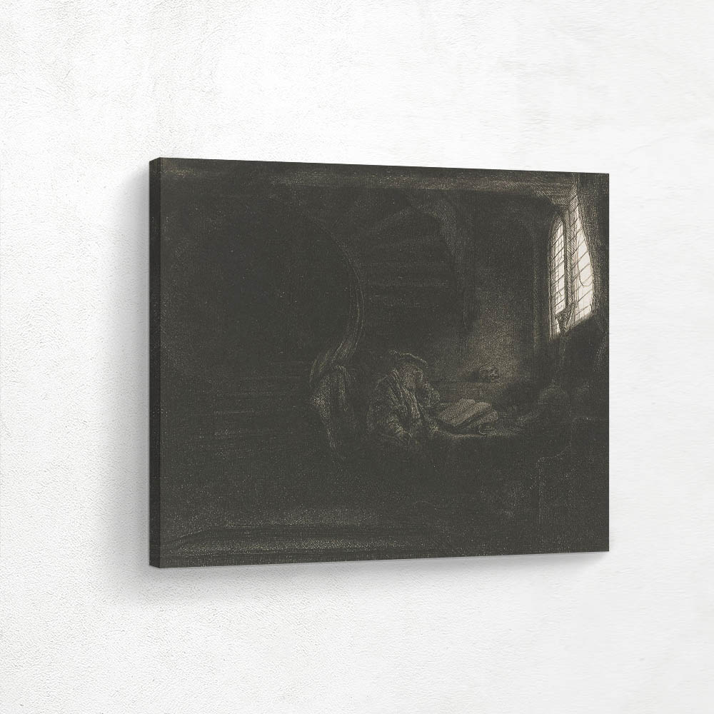 St Jerome in a Dark Chamber