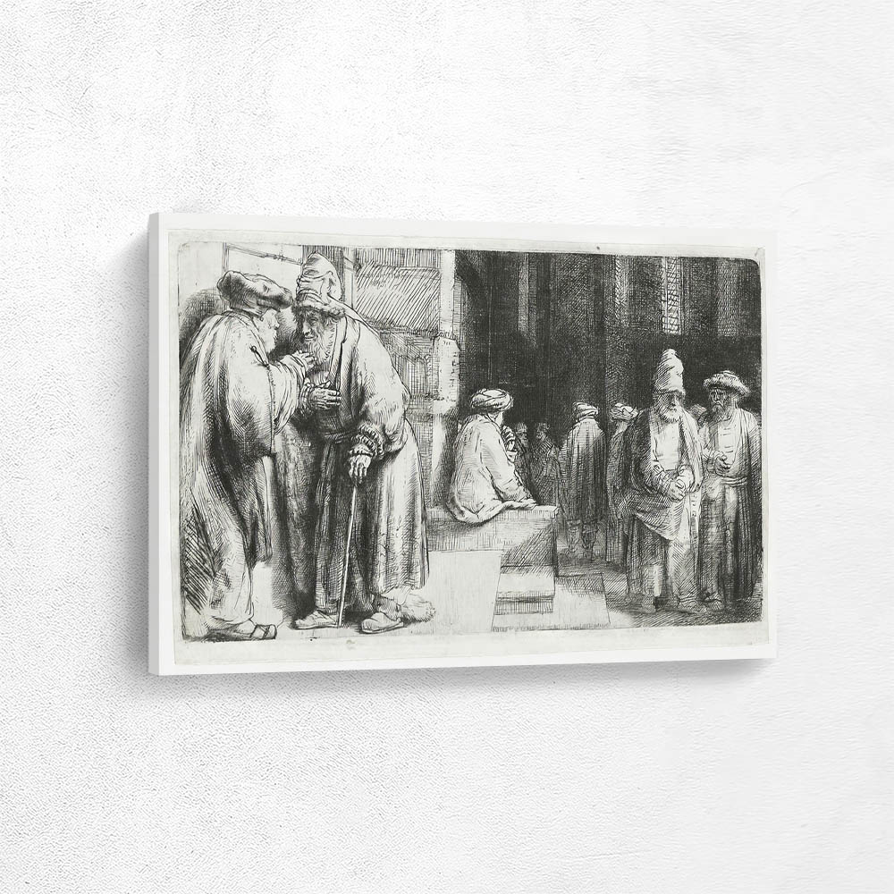 Pharisees in the Temple Jews in the Synagogue