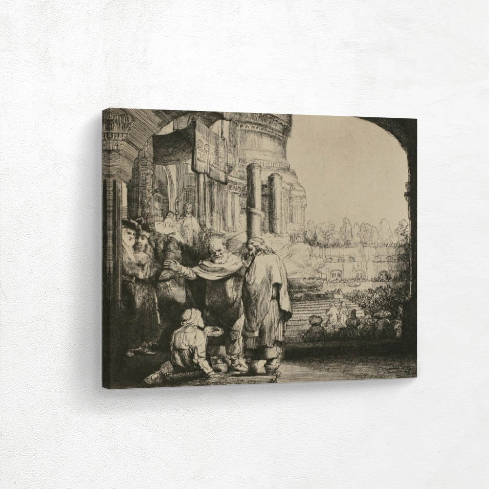 St Peter and St John at the Entrance to the Temple