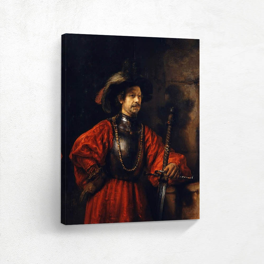 Portrait of a Man in Military Costume