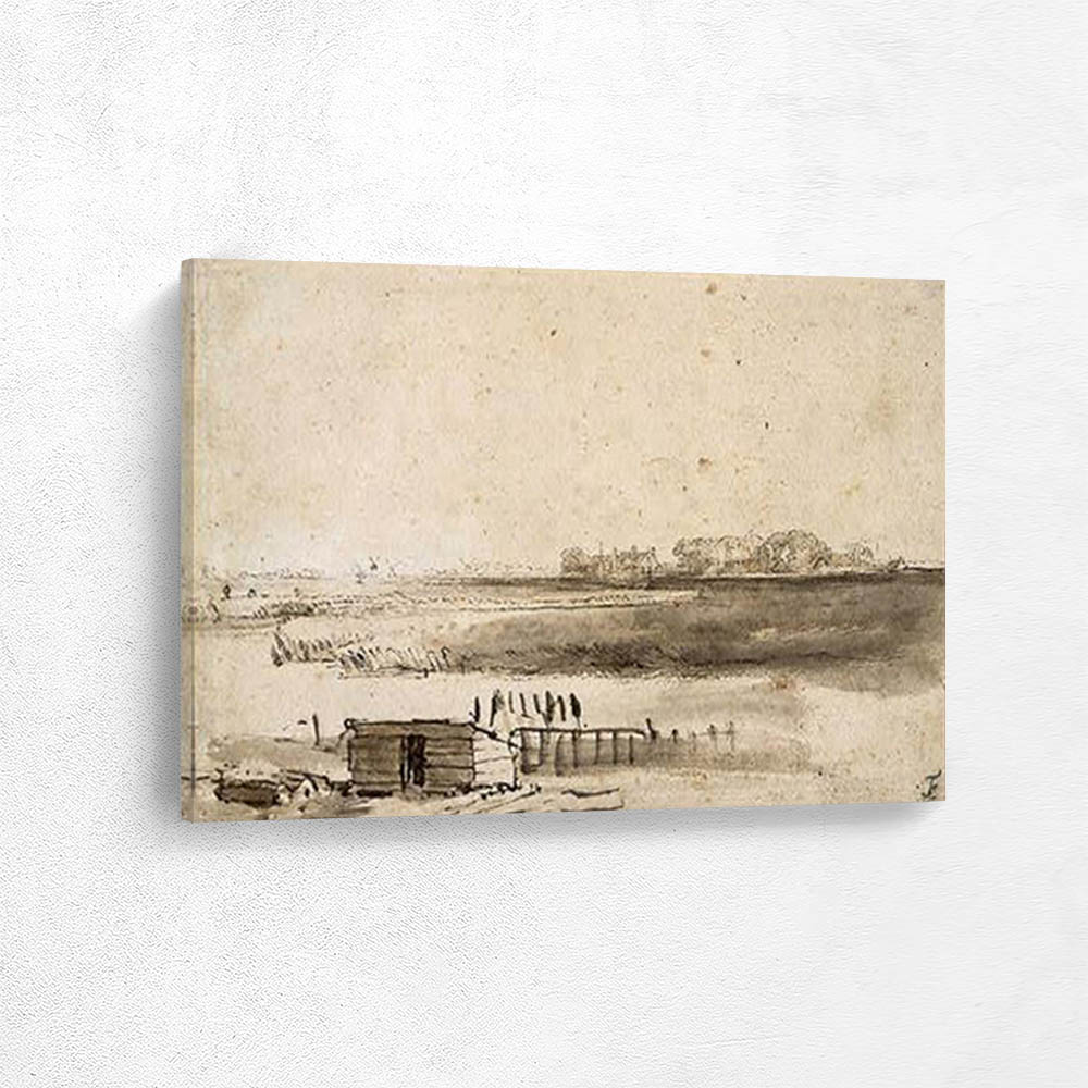 View of Houtewael Near the Sint Anthoniespoort