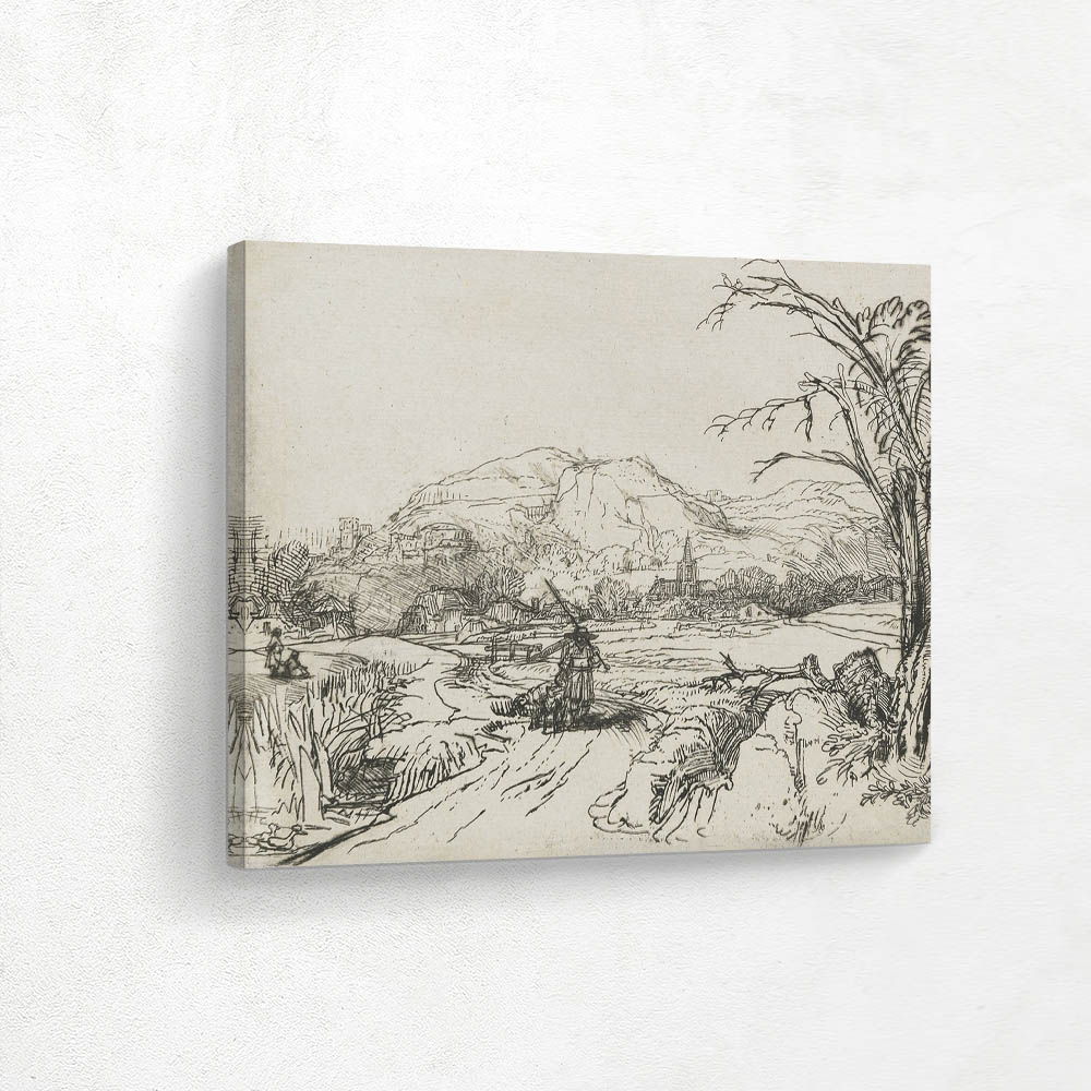 Landscape with a Shepherd and a Dog