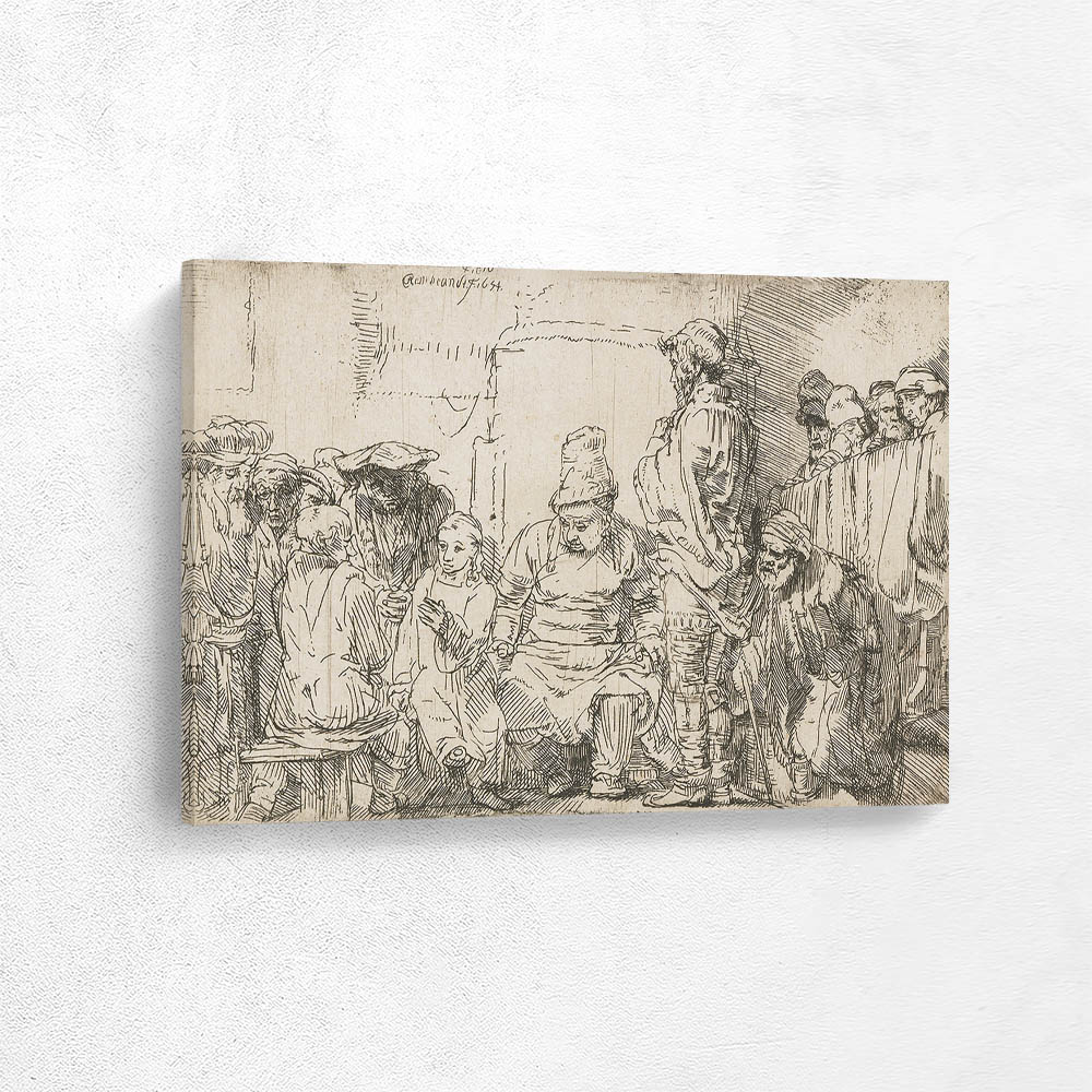 Christ Seated Disputing with the Doctors