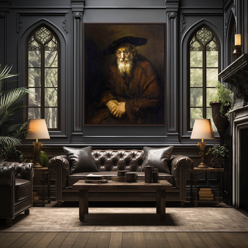 Portrait of an Old Jew - Image 3