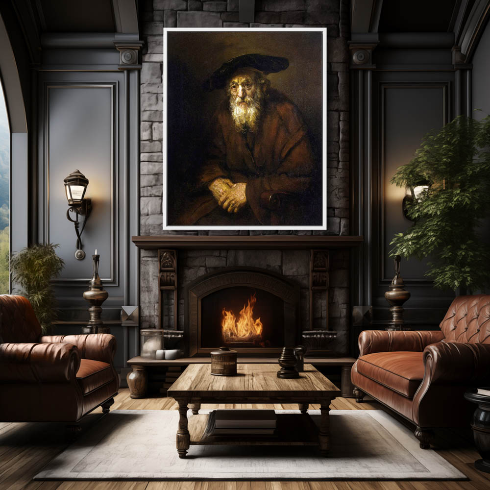 Portrait of an Old Jew - Image 4