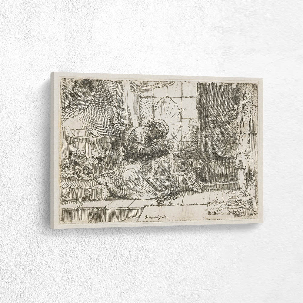 The Virgin and the Child with Cat and Snake