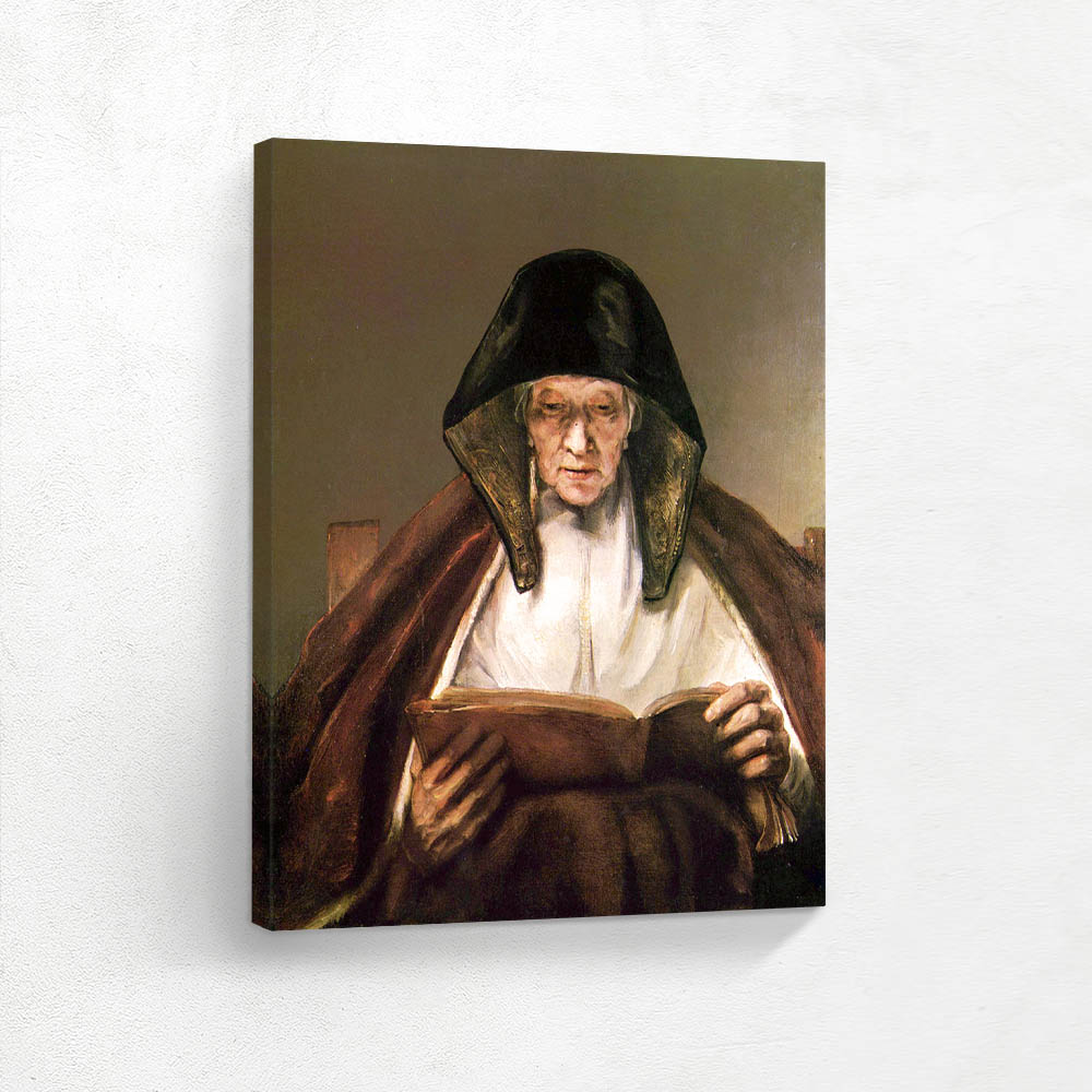 Old Woman Reading