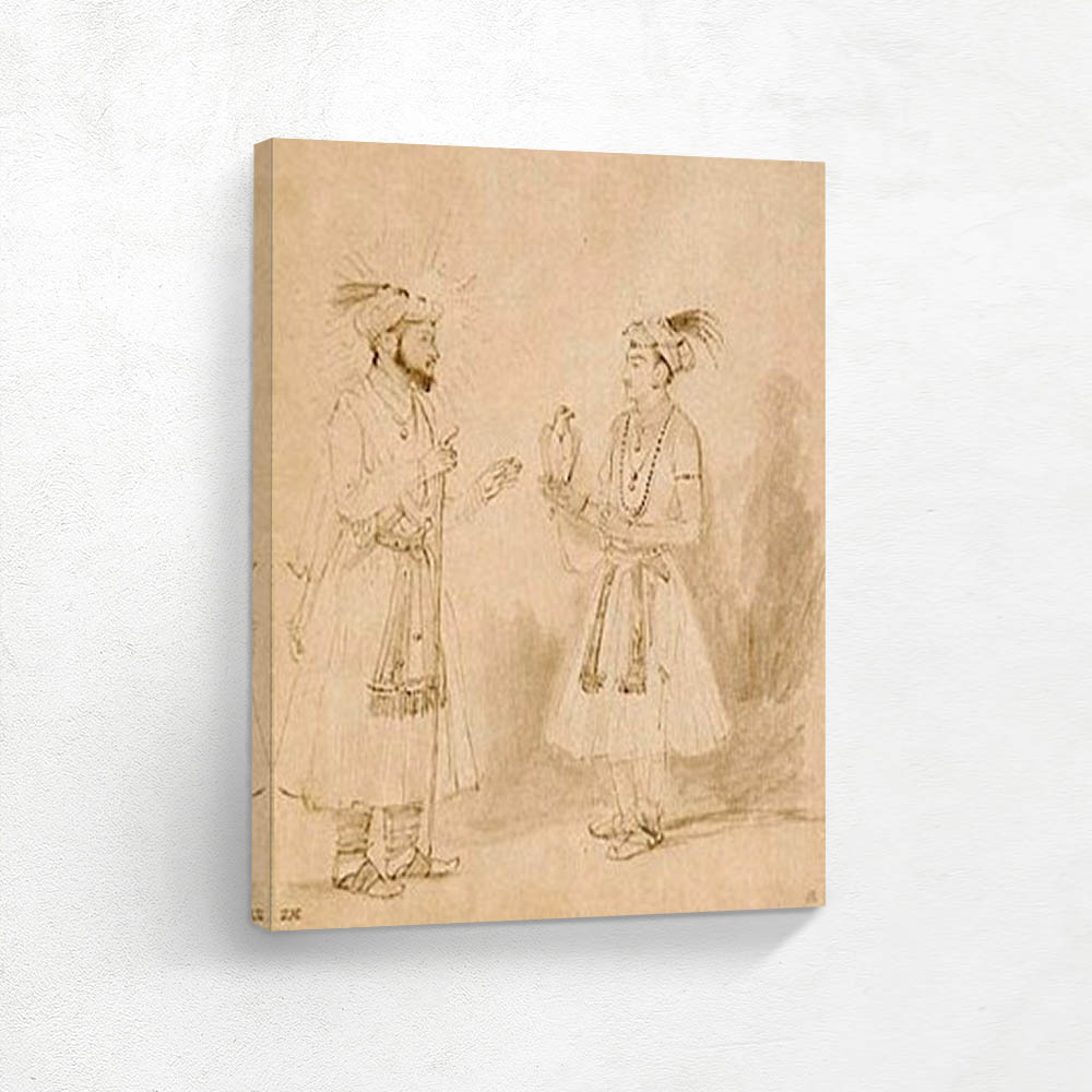 Shah Jahan and Dara Shikoh