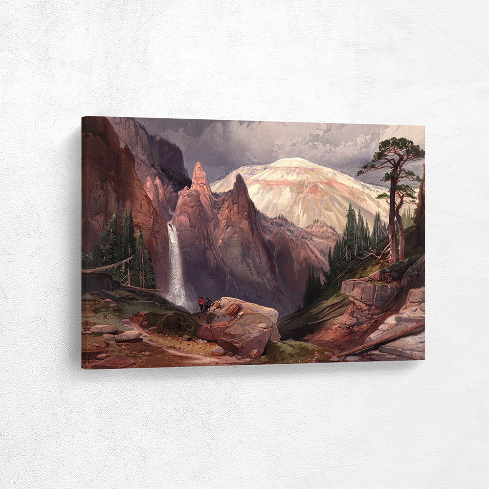 Tower Falls and Sulphur Mountain, Yellowstone