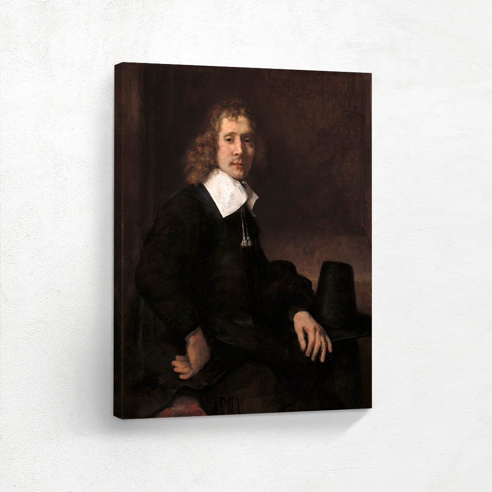 A Young man at a Table