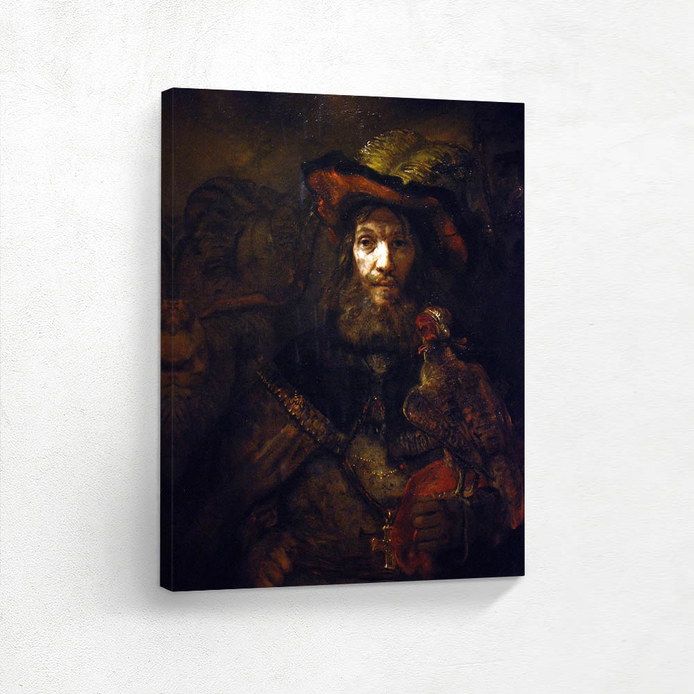 The Knight with the Falcon