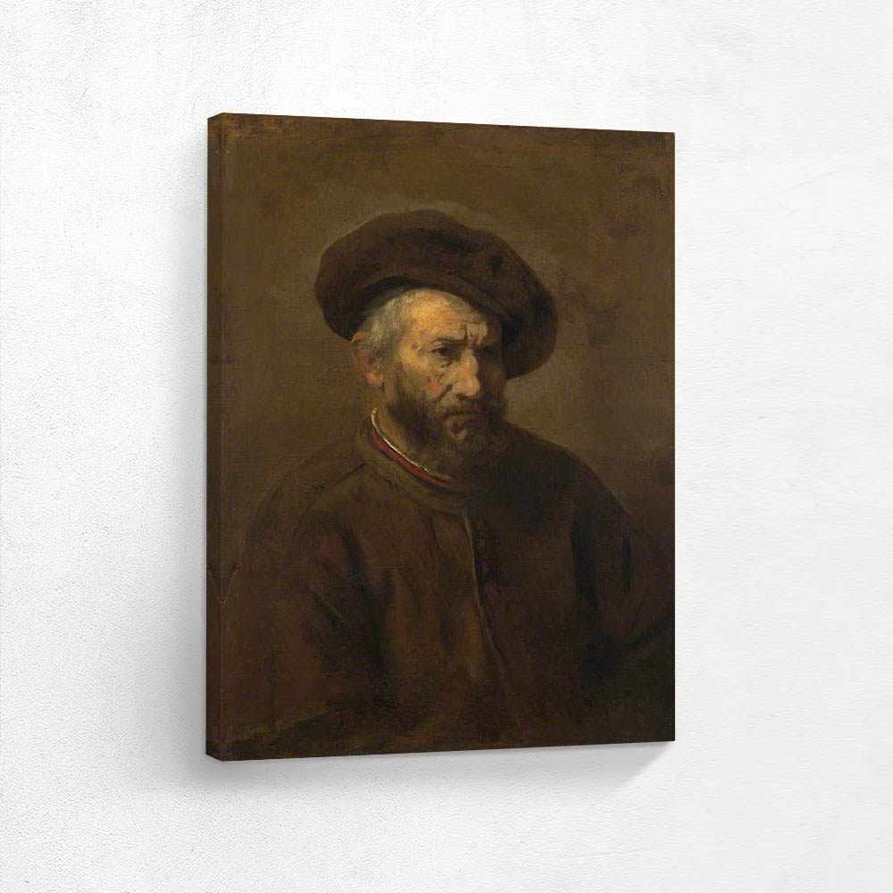 A Study of an Elderly Man in a Cap