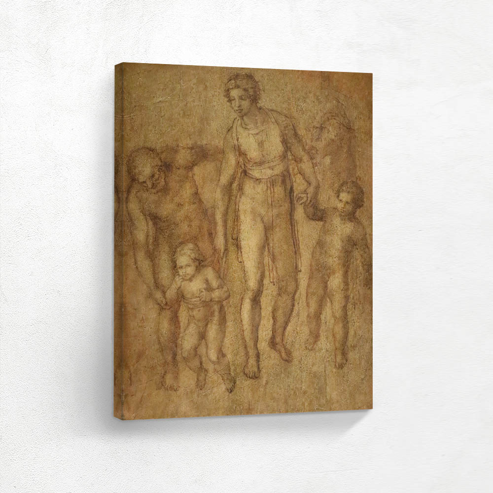 The Holy Family and St John the Baptist