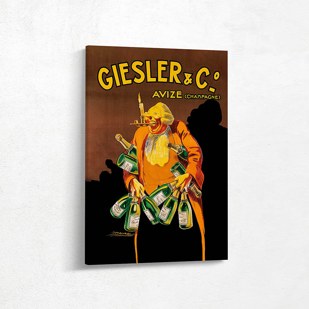 Giesler and Co Champagne Poster