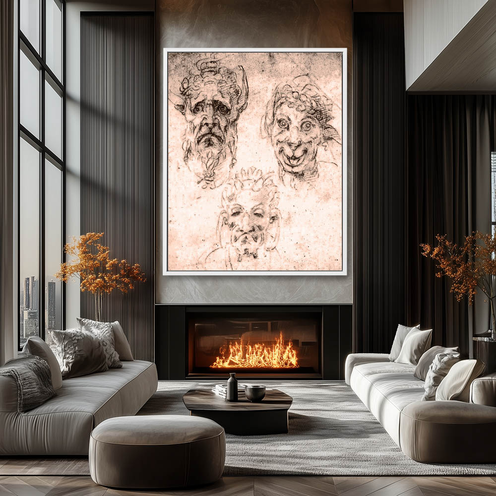 Studies of Grotesques - Image 4