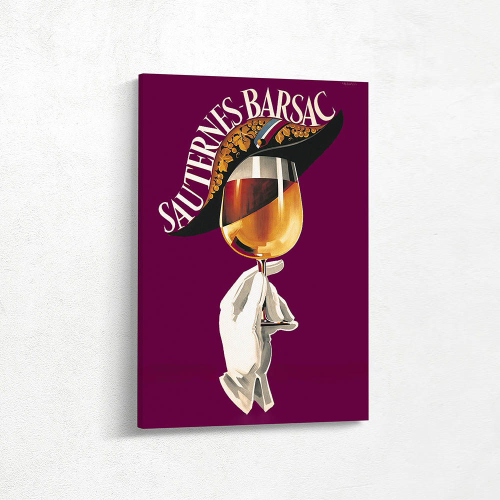 Sauternes Barsac Wine Poster Sauternes Barsac Wine Poster