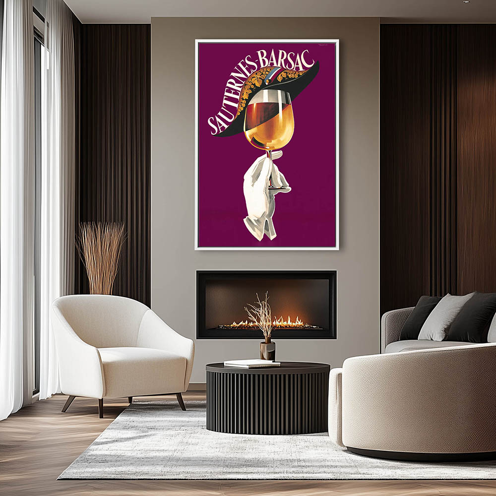 Sauternes Barsac Wine Poster - Image 4