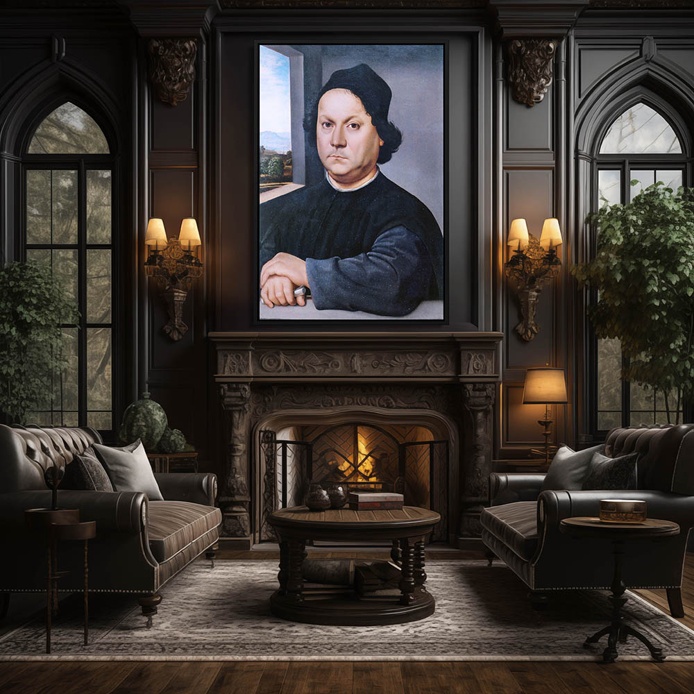 Portrait of Perugino - Image 2