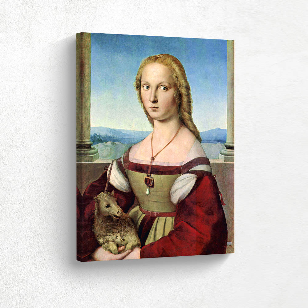 Portrait of a Lady with a Unicorn