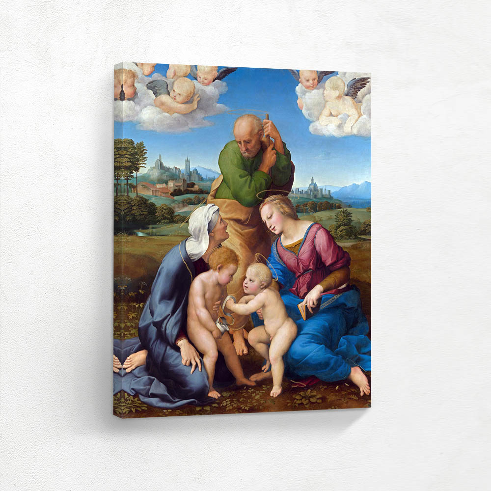 The Holy Family with Saints Elizabeth and John