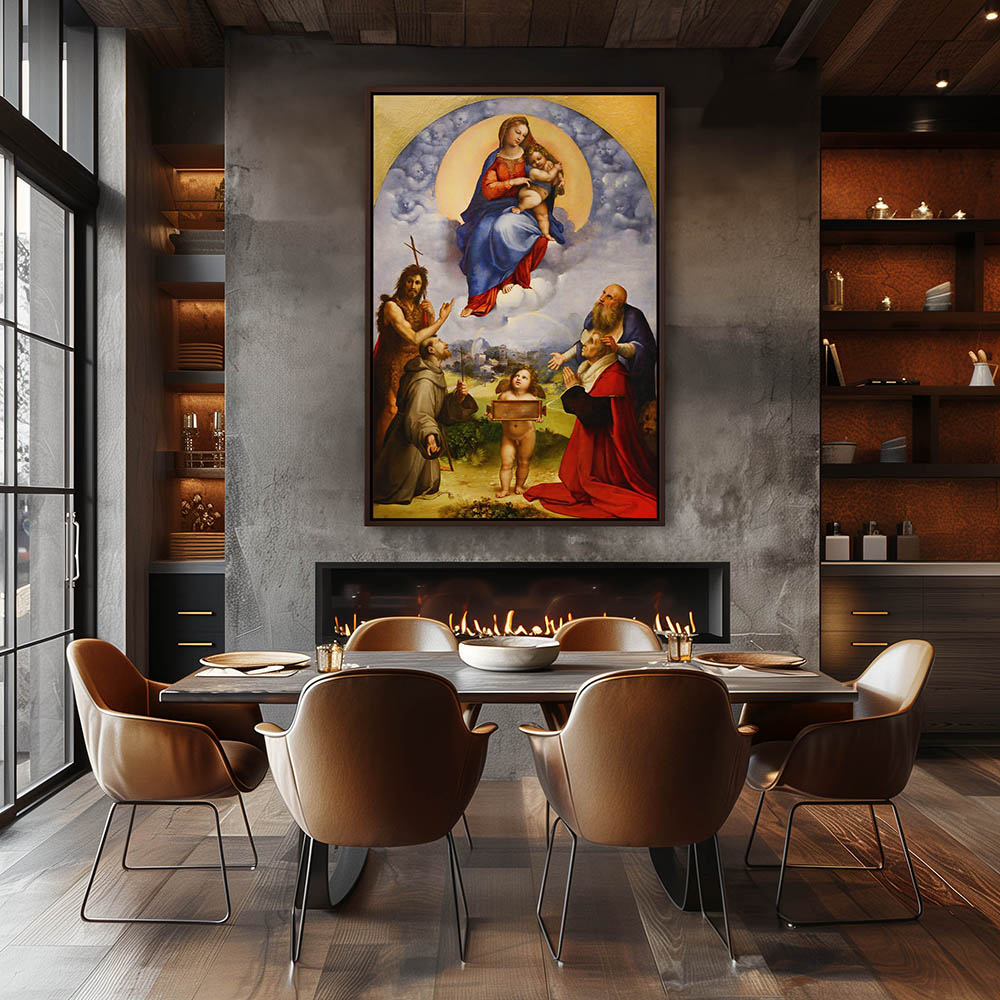 The Madonna of Foligno – Great Canvas Arts