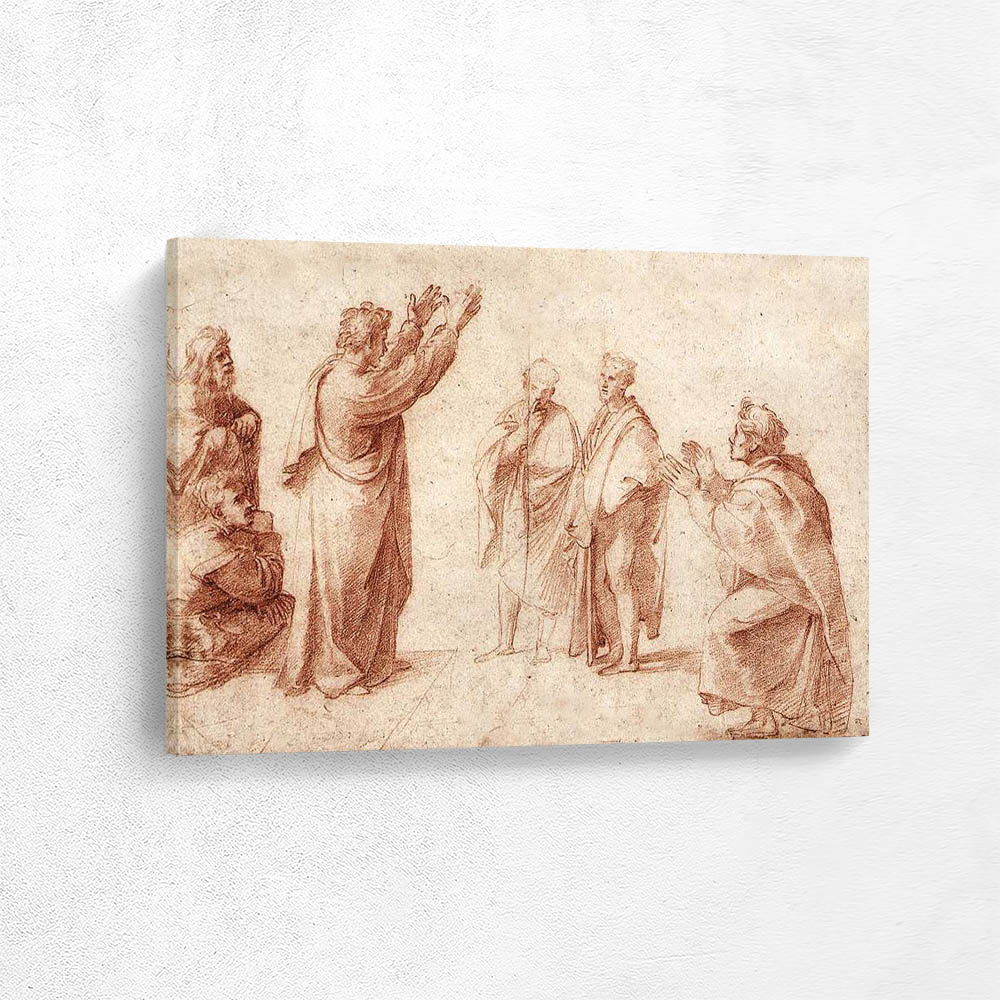 Study for St Paul Preaching in Athens