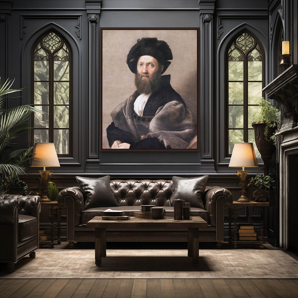Portrait of Baldassare Castiglione - Image 3