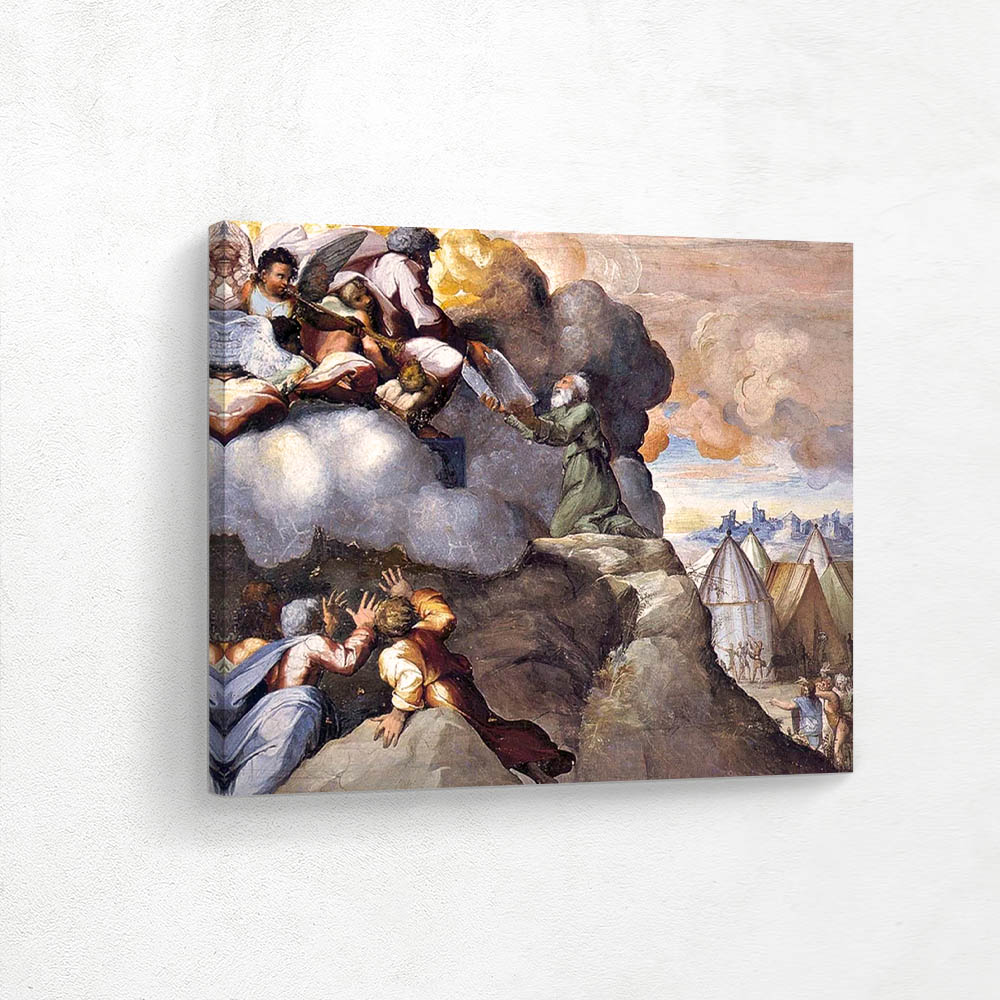 Moses Receiving the Tablets of the Law