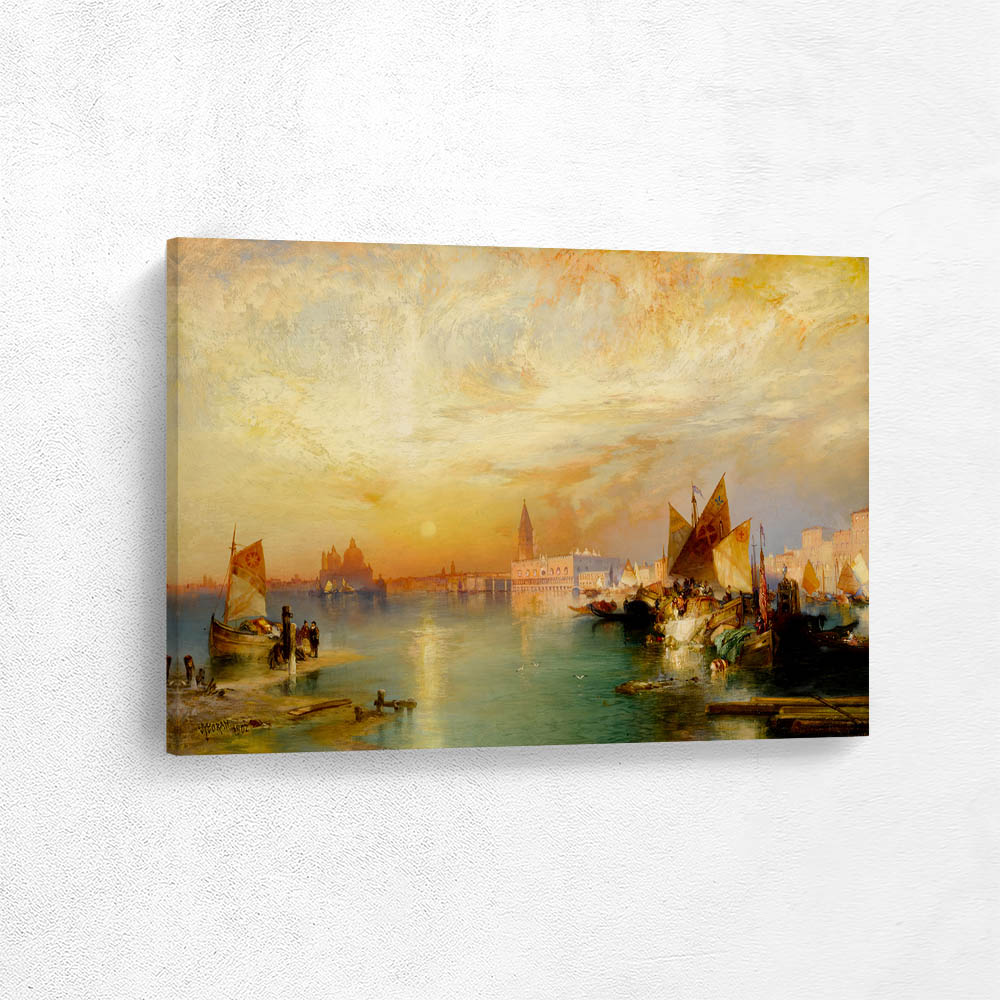 Sunset Santa Maria and the Ducal Palace, Venice