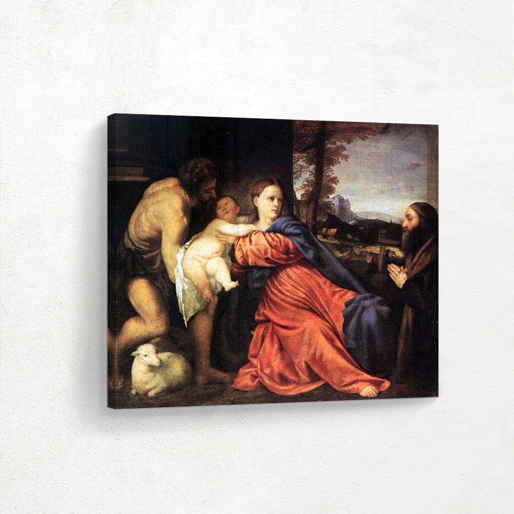 Holy Family and Donor