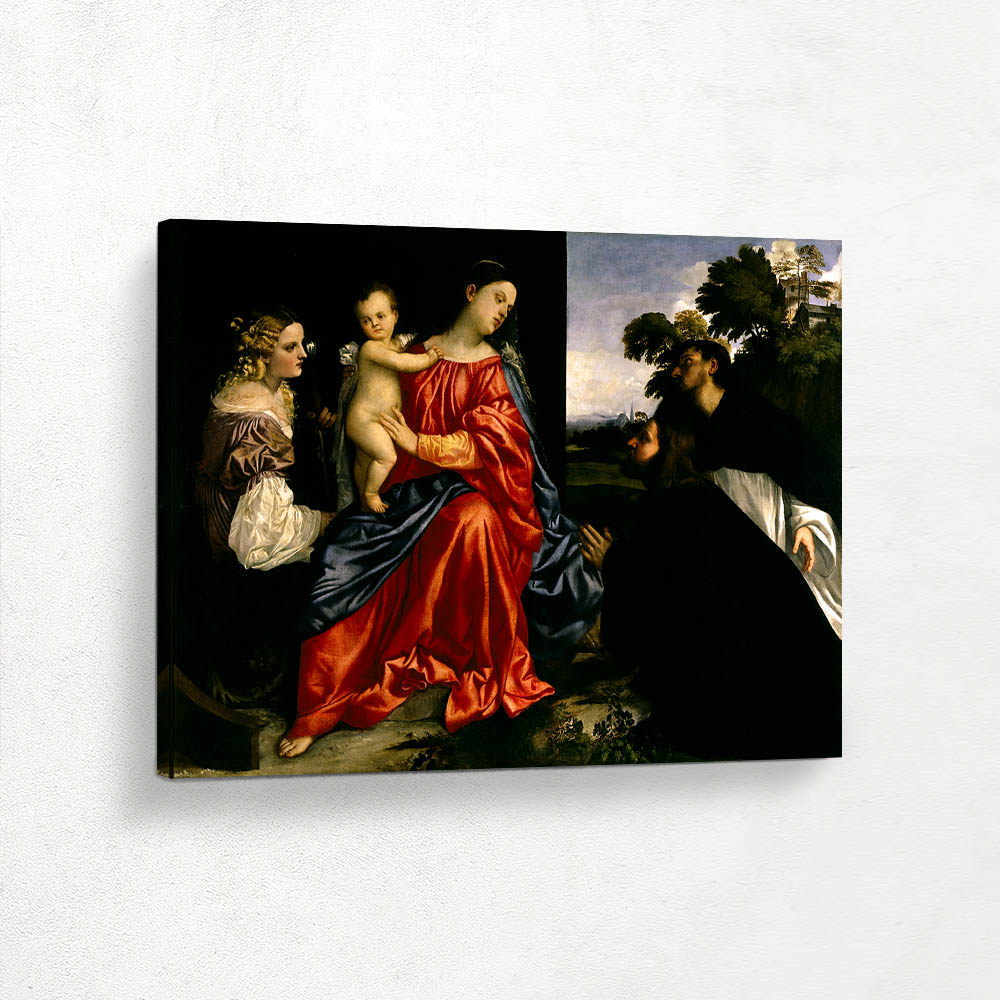 Madonna and Child with St Catherine and Dominic